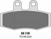 DELTA BRAKING klocki hamulcowe KTM '88-93 / MAICO '89-93